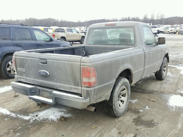 1FTKR1AD4BPA52893 - 2011 FORD RANGER GRAY photo 4