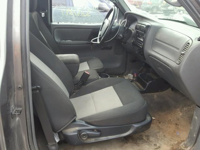 1FTKR1AD4BPA52893 - 2011 FORD RANGER GRAY photo 5