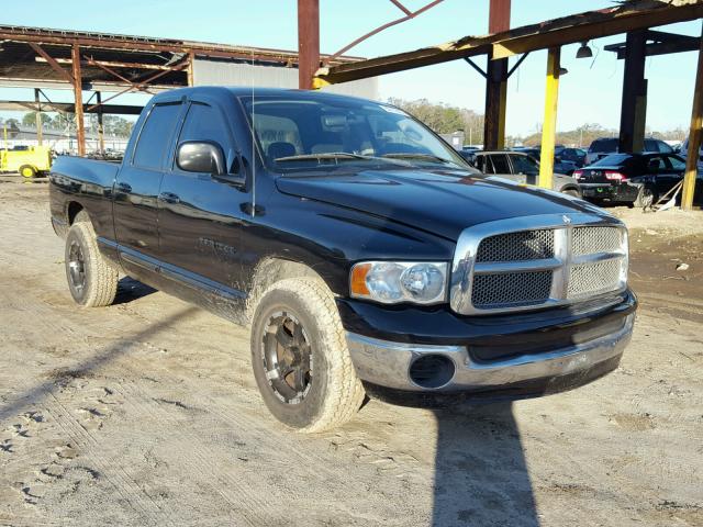 1D7HA18N74J282326 - 2004 DODGE RAM 1500 S BLACK photo 1