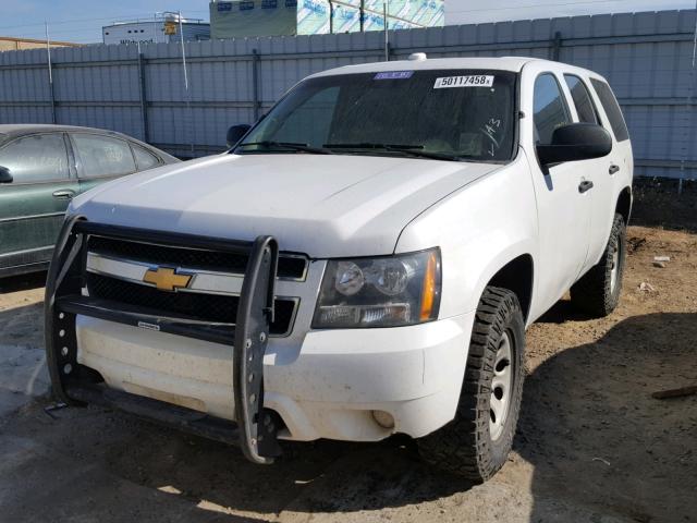 1GNSK2E06DR132907 - 2013 CHEVROLET TAHOE SPEC WHITE photo 2