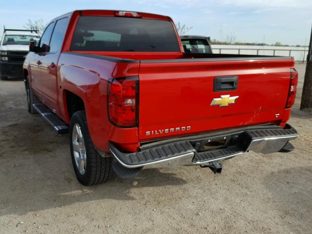 3GCPCREC7FG173550 - 2015 CHEVROLET SILVERADO RED photo 3