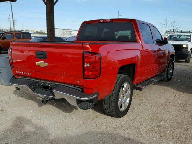 3GCPCREC7FG173550 - 2015 CHEVROLET SILVERADO RED photo 4