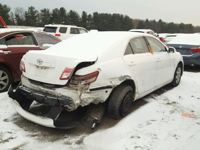 4T1BF3EK0AU518490 - 2010 TOYOTA CAMRY BASE WHITE photo 4