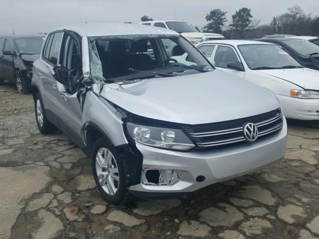 WVGAV7AX2CW513922 - 2012 VOLKSWAGEN TIGUAN S GRAY photo 1