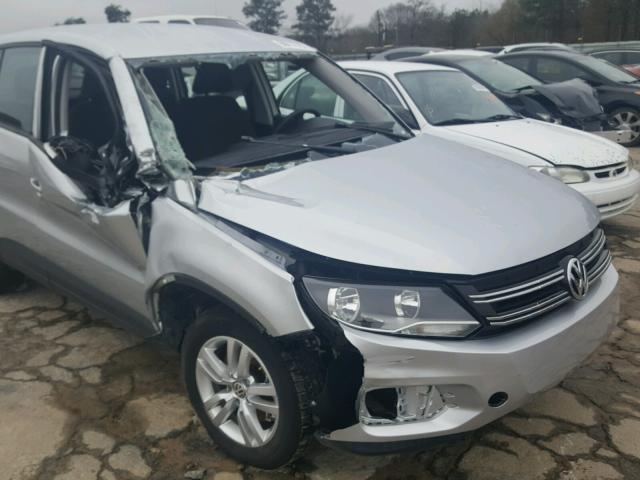 WVGAV7AX2CW513922 - 2012 VOLKSWAGEN TIGUAN S GRAY photo 9