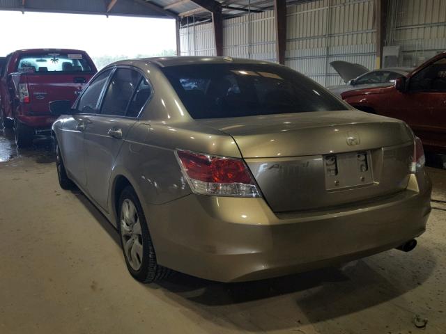 JHMCP26898C039129 - 2008 HONDA ACCORD EXL GOLD photo 3