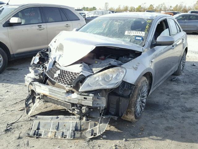 JS2RE9A39C6101387 - 2012 SUZUKI KIZASHI SE GRAY photo 2