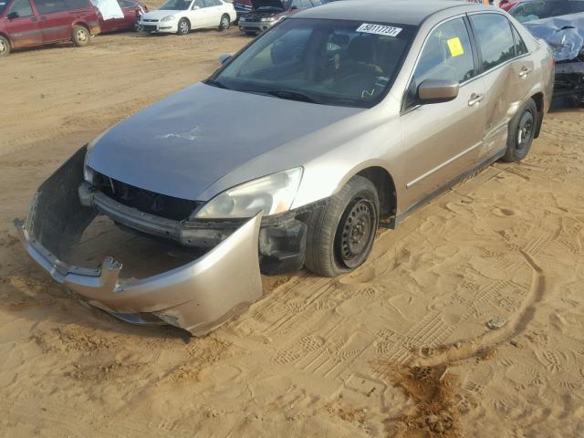 1HGCM56343A017528 - 2003 HONDA ACCORD LX GOLD photo 2