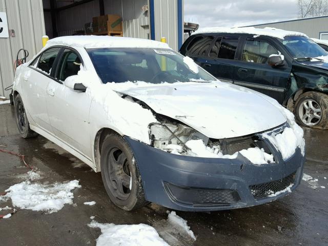 1G2ZA5E04A4145454 - 2010 PONTIAC G6 WHITE photo 1