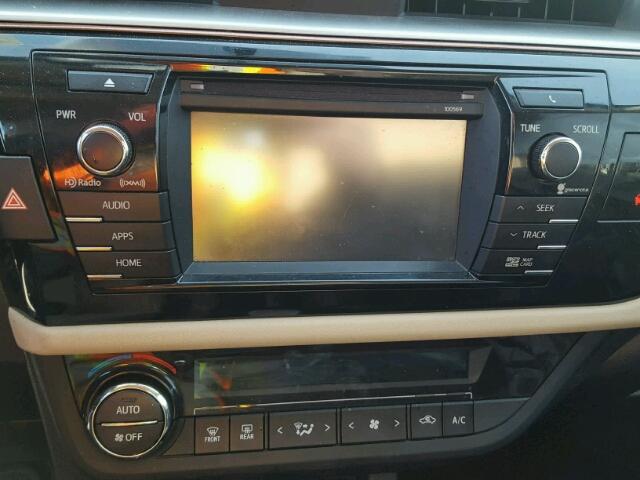 2T1BPRHE6GC549372 - 2016 TOYOTA COROLLA EC GRAY photo 9