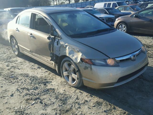 1HGFA16857L010026 - 2007 HONDA CIVIC EX GOLD photo 9