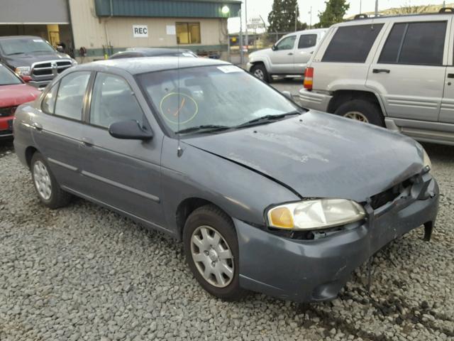 3N1CB51D9YL313717 - 2000 NISSAN SENTRA BAS GRAY photo 1