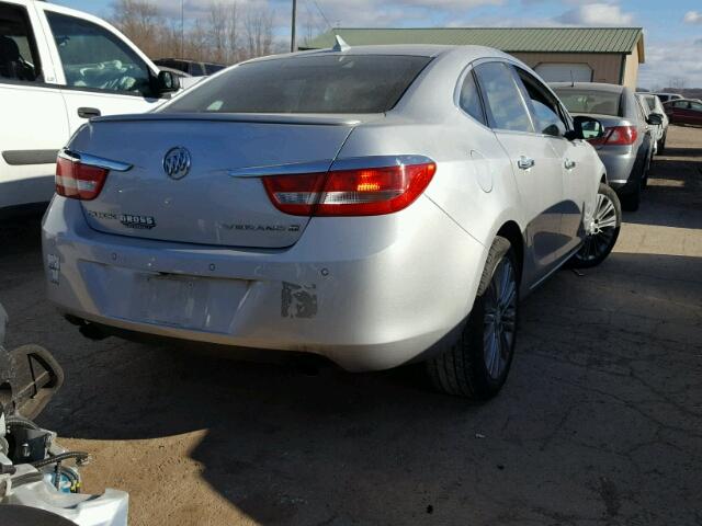 1G4PT5SV3D4228726 - 2013 BUICK VERANO PRE SILVER photo 4