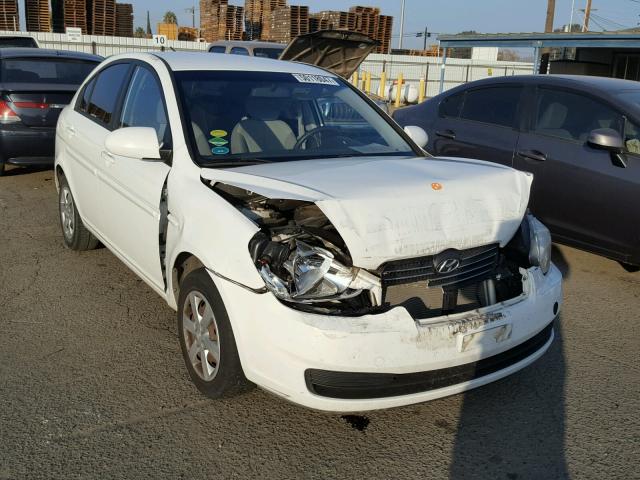 KMHCN46C58U190739 - 2008 HYUNDAI ACCENT GLS WHITE photo 1