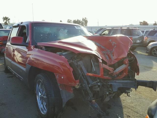 3GNEC13T53G317451 - 2003 CHEVROLET AVALANCHE RED photo 1