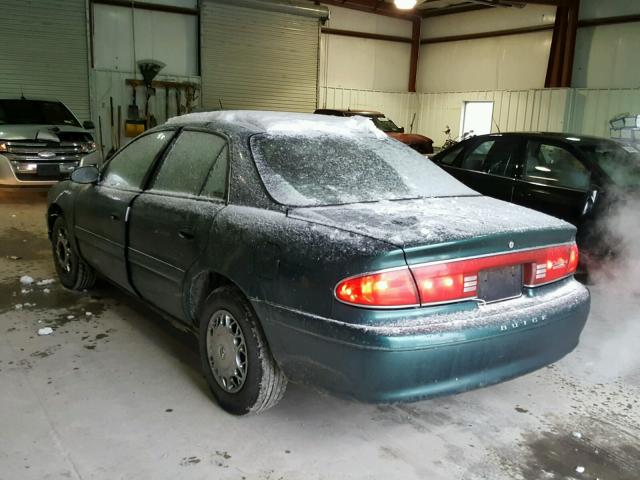 2G4WS52J821179690 - 2002 BUICK CENTURY CU GREEN photo 3