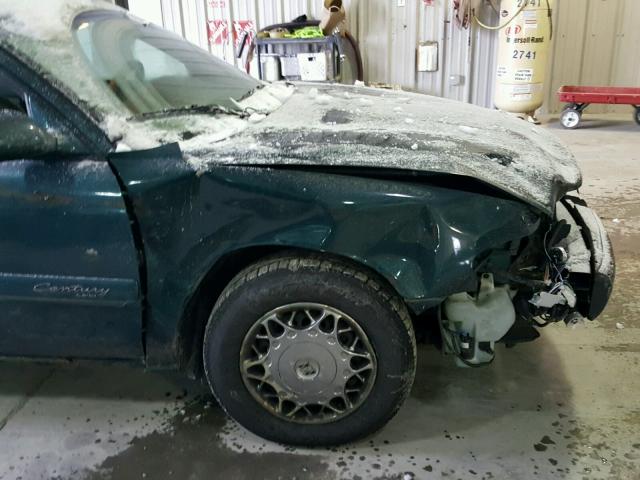 2G4WS52J821179690 - 2002 BUICK CENTURY CU GREEN photo 9