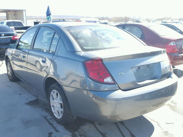 1G8AJ52F94Z171020 - 2004 SATURN ION LEVEL GRAY photo 3