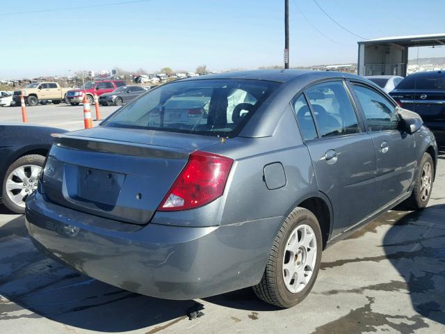 1G8AJ52F94Z171020 - 2004 SATURN ION LEVEL GRAY photo 4