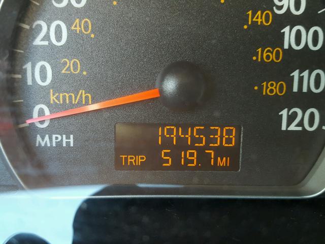 1G8AJ52F94Z171020 - 2004 SATURN ION LEVEL GRAY photo 8