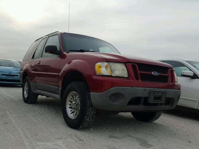 1FMYU70E81UB79499 - 2001 FORD EXPLORER S RED photo 1