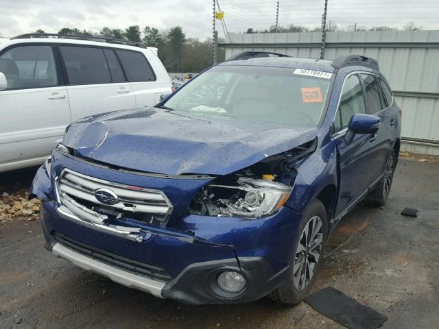 4S4BSAKC3H3399556 - 2017 SUBARU OUTBACK 2. BLUE photo 2