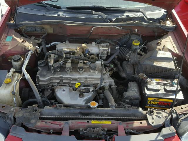 3N1CB51DX6L584153 - 2006 NISSAN SENTRA 1.8 RED photo 7