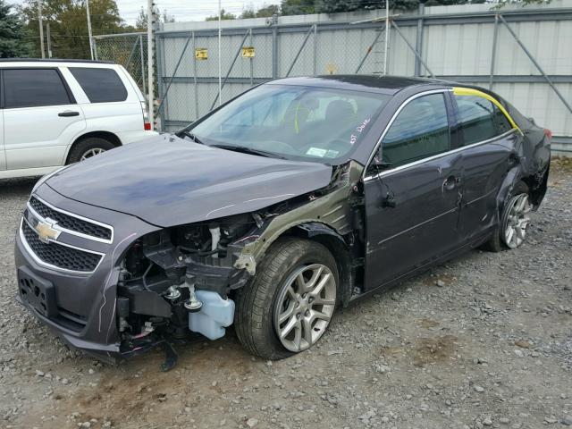 1G11C5SA5DF332557 - 2013 CHEVROLET MALIBU 1LT GRAY photo 2