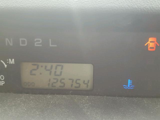 JTLKT324854009163 - 2005 TOYOTA SCION XB შავი ფოტო 8