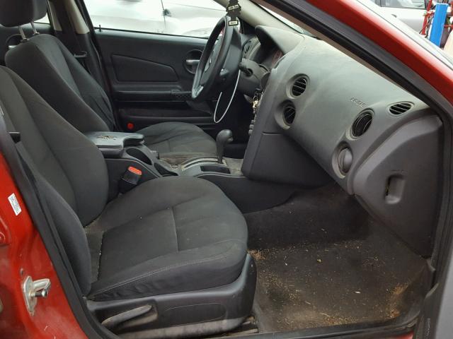 2G2WP552381110316 - 2008 PONTIAC GRAND PRIX RED photo 5
