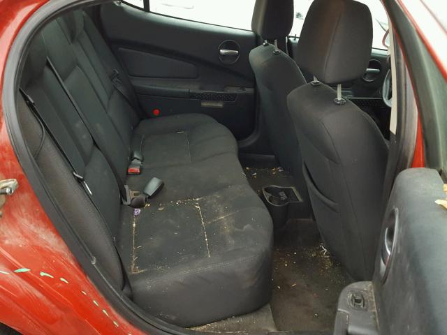 2G2WP552381110316 - 2008 PONTIAC GRAND PRIX RED photo 6