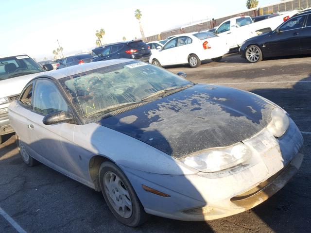 1G8ZN12841Z103950 - 2001 SATURN SC1 SILVER photo 1