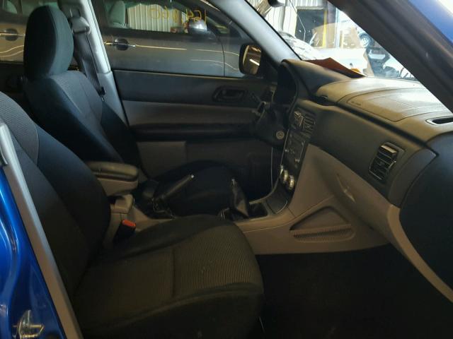 JF1SG66608G723049 - 2008 SUBARU FORESTER S 蓝色 照片 5