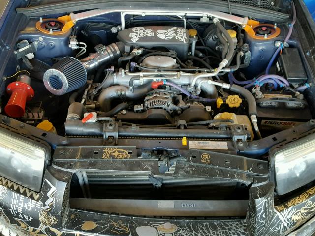 JF1SG66608G723049 - 2008 SUBARU FORESTER S 蓝色 照片 7