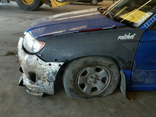 JF1SG66608G723049 - 2008 SUBARU FORESTER S 蓝色 照片 9