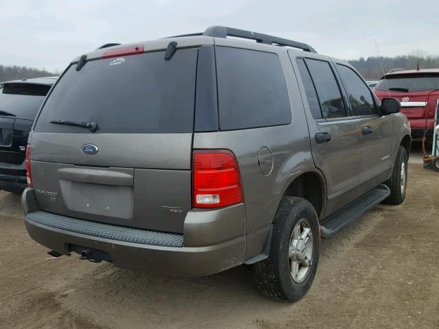 1FMZU73K55UB16307 - 2005 FORD EXPLORER X TAN photo 4