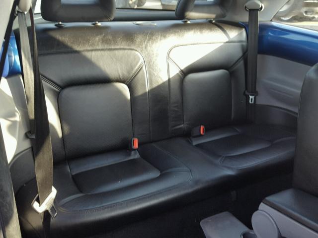 3VWDD21C0YM443989 - 2000 VOLKSWAGEN NEW BEETLE BLUE photo 6