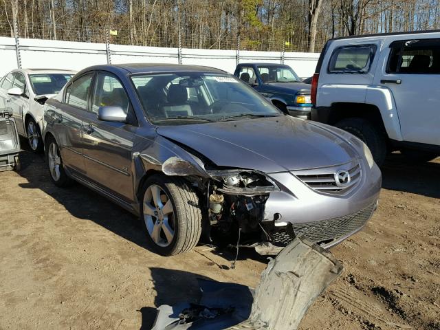 JM1BK323851246128 - 2005 MAZDA 3 S SILVER photo 1