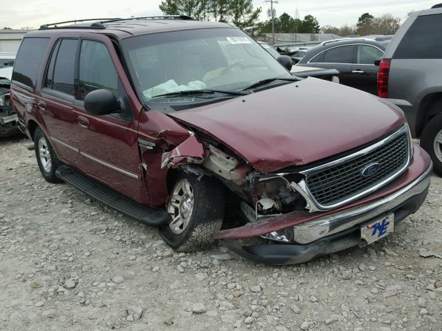 1FMRU15L31LA23658 - 2001 FORD EXPEDITION BURGUNDY photo 1