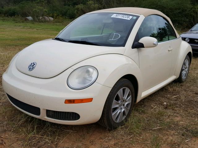 3VWRF31Y19M406288 - 2009 VOLKSWAGEN NEW BEETLE 奶油色 照片 2