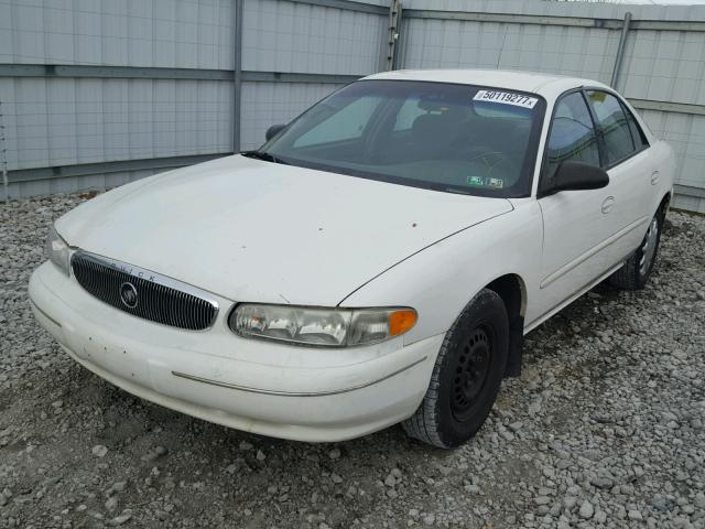 2G4WS52J531192897 - 2003 BUICK CENTURY CU WHITE photo 2