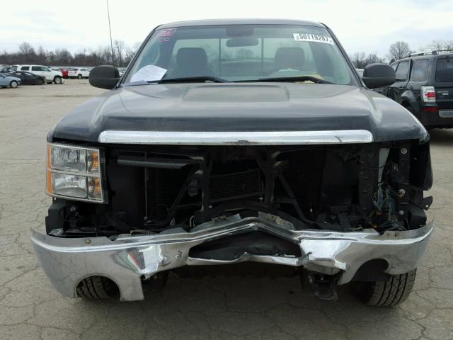 1GTN2TE02BZ449785 - 2011 GMC SIERRA K15 BLACK photo 9