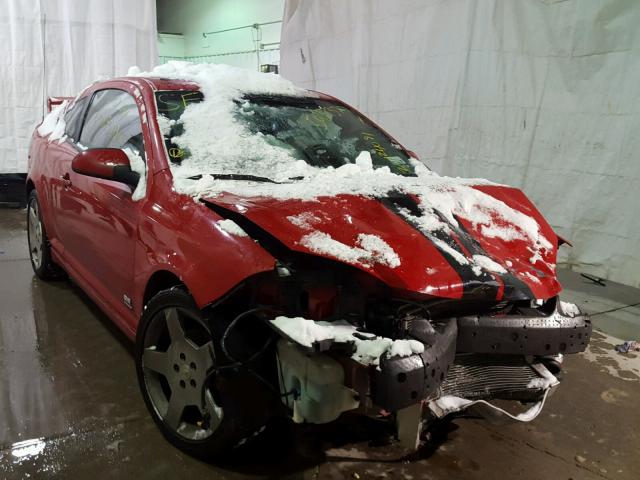 1G1AP11P267868673 - 2006 CHEVROLET COBALT SS RED photo 1