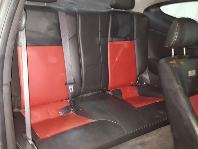 1G1AP11P267868673 - 2006 CHEVROLET COBALT SS RED photo 6