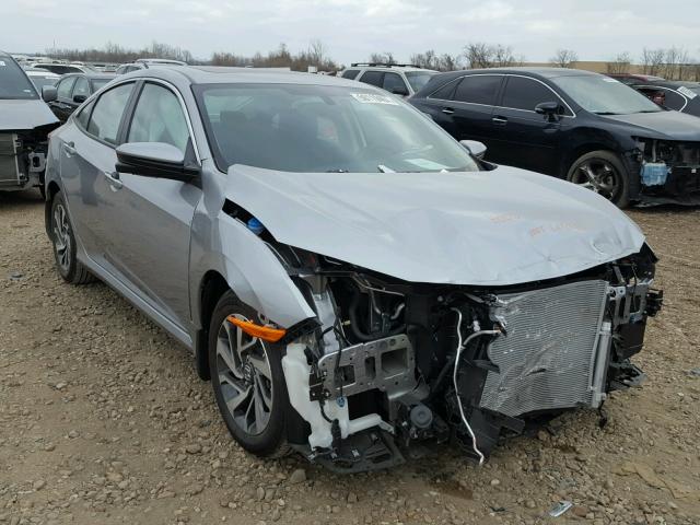 19XFC2F77HE066517 - 2017 HONDA CIVIC EX SILVER photo 1