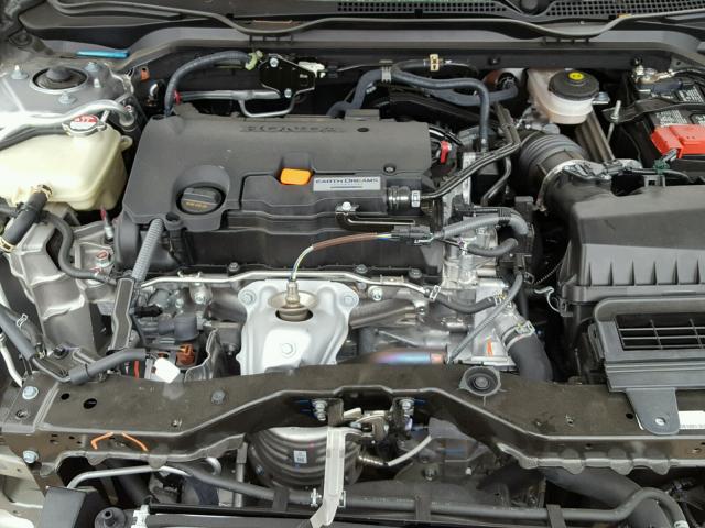 19XFC2F77HE066517 - 2017 HONDA CIVIC EX ვერცხლისფერი ფოტო 7