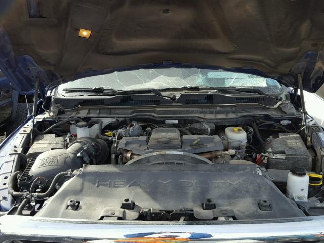 3C6UR5ML1EG308104 - 2014 RAM 2500 SLT BLUE photo 7