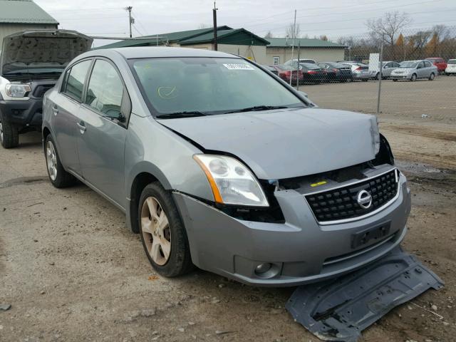 3N1AB61E68L693962 - 2008 NISSAN SENTRA 2.0 GRAY photo 1