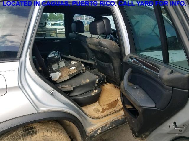 5UXZW0C55BL656384 - 2011 BMW X5 XDRIVE3 GRAY photo 6