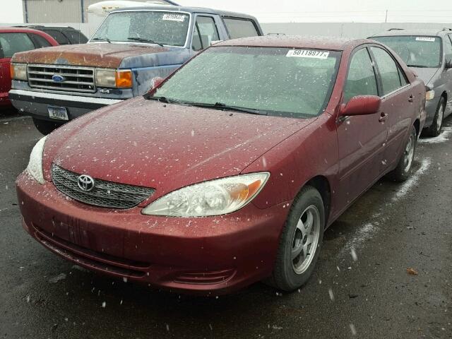 4T1BE32K22U058922 - 2002 TOYOTA CAMRY LE 勃艮第红 照片 2